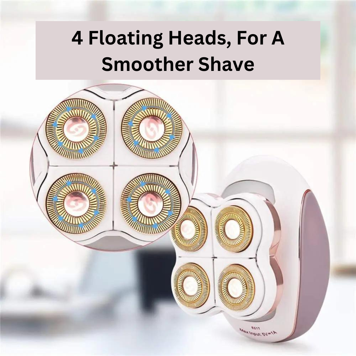 Fantastic Female Hair Shaver