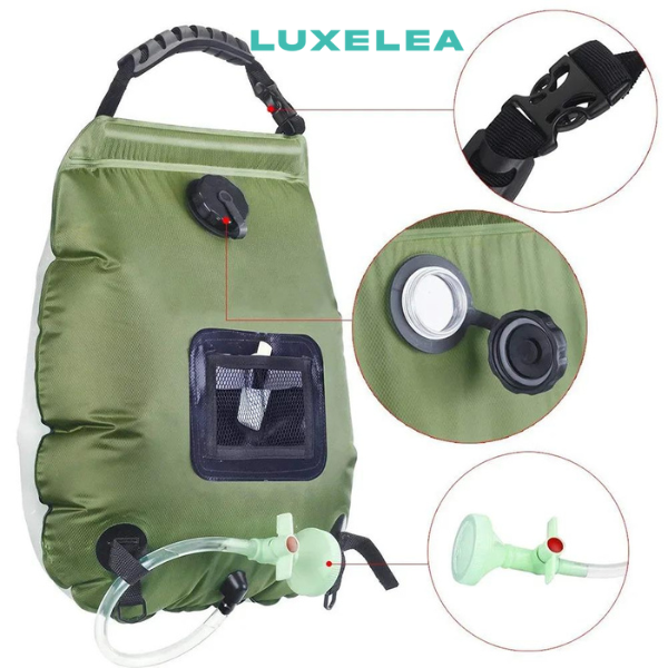 Portable Camping Solar Heated Shower Bag