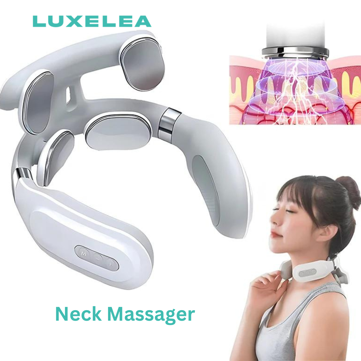 Heated Electric Neck Massager,