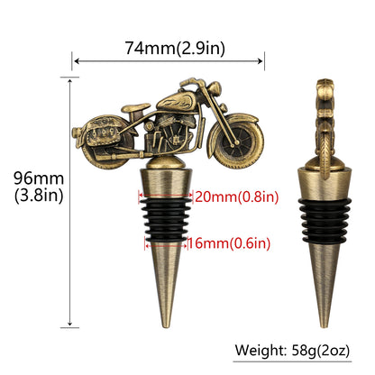 Cool Motorcycle Wine Bottle Stopper