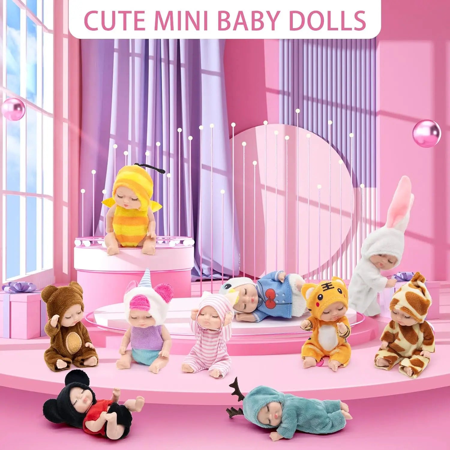 Adorable Mini Baby Dolls With The Cutest Outfits