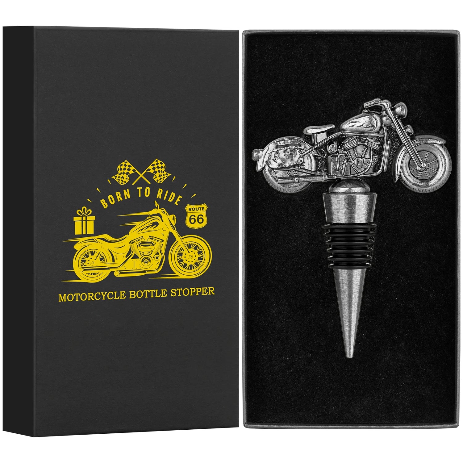 Cool Motorcycle Wine Bottle Stopper