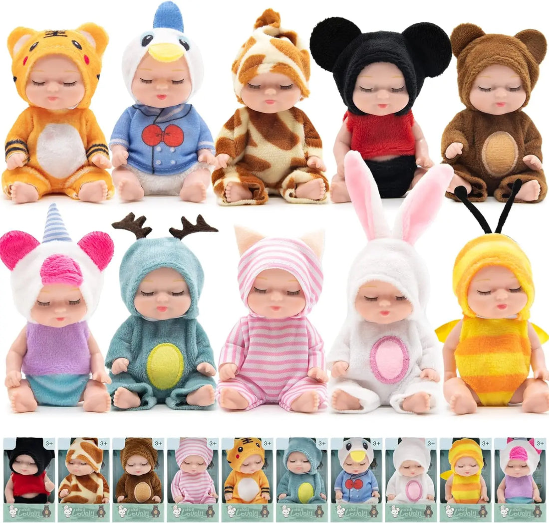 Adorable Mini Baby Dolls With The Cutest Outfits