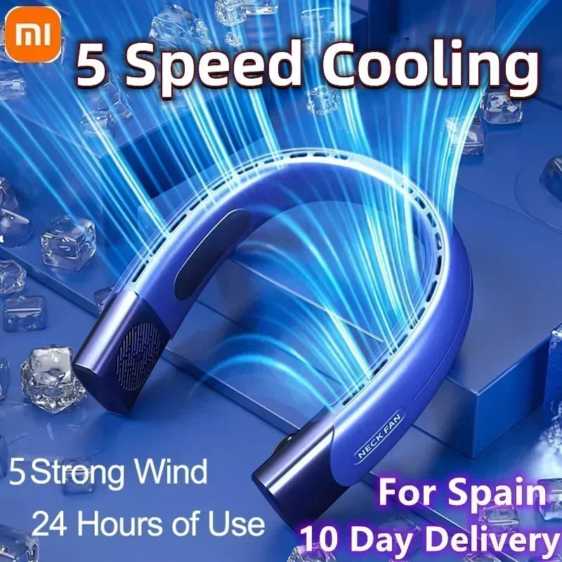 Stay Cool Anywhere with this Fantastic USB Rechargeable 5 Speed Electric Fan