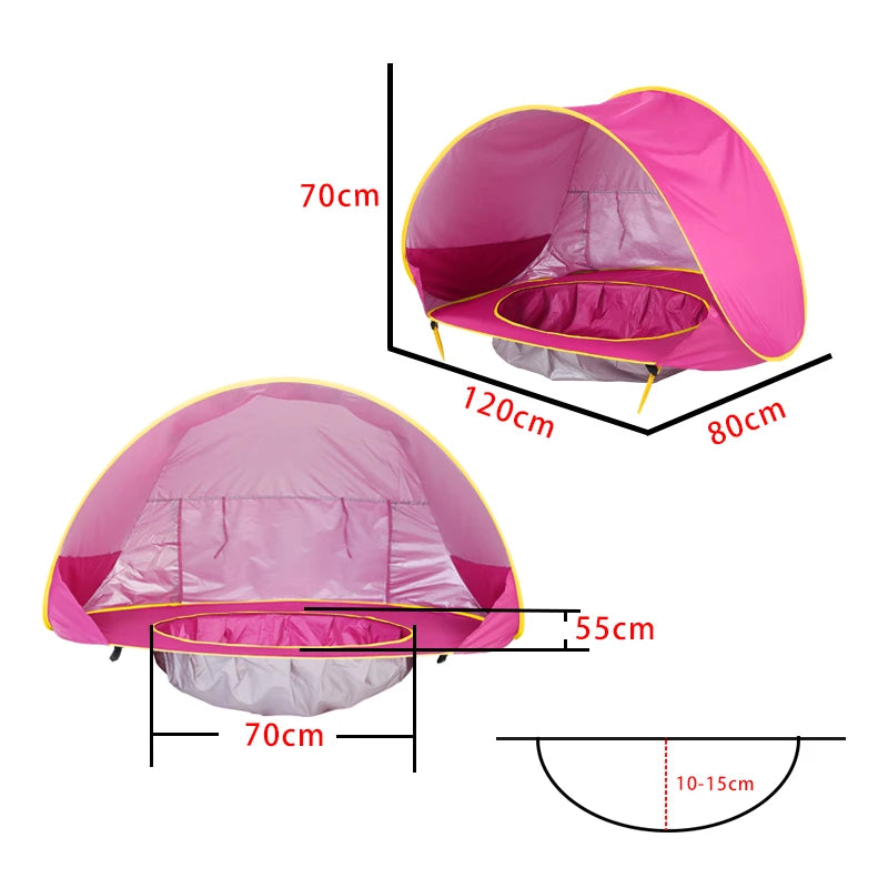 Fantastic Baby Beach Tent With Pool