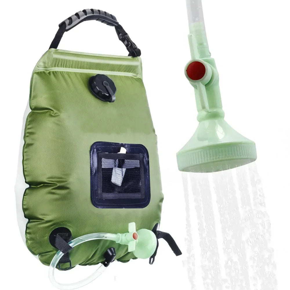 Portable Camping Solar Heated Shower Bag