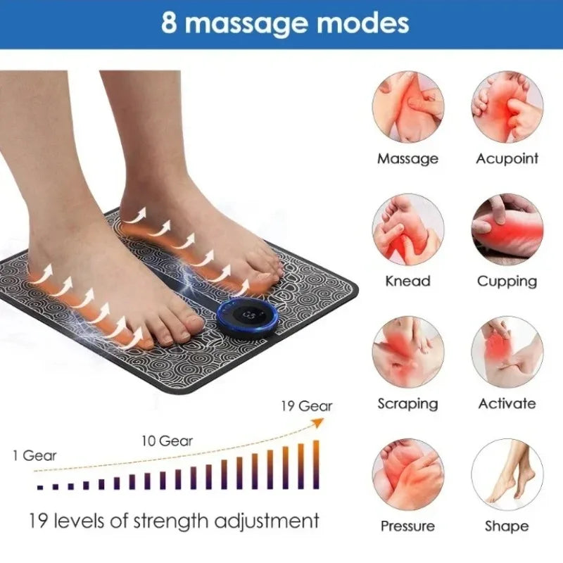 Electric EMS  Stimulation Foot Massager