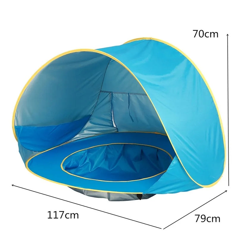 Fantastic Baby Beach Tent With Pool