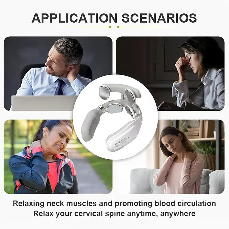 Heated Electric Neck Massager,