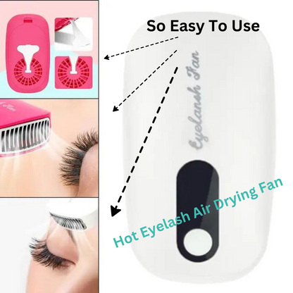 Portable USB Charging Eyelash Drying Fan, (With A Multi Buy Special Offer!)