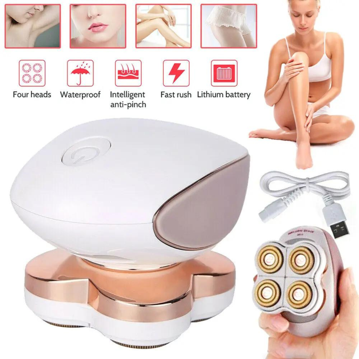 Fantastic Female Hair Shaver