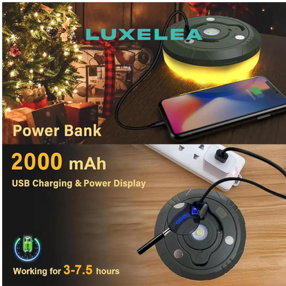 4-in-1 LED Retractable Light Reel