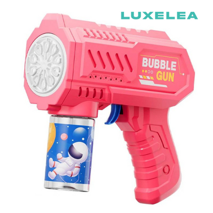 Astronaut Bubble Gun Blower with a Built in Light