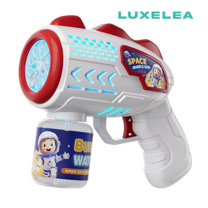 Astronaut Bubble Gun Blower with a Built in Light