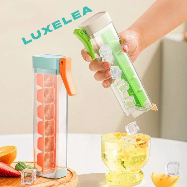 Single-hand ice cube tray, easily releases your ice cubes,