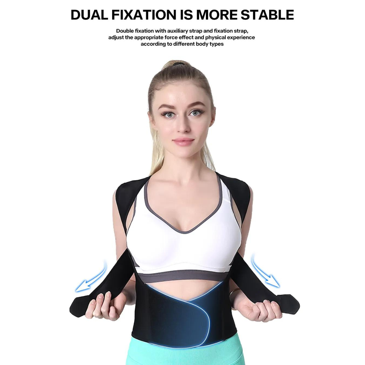 Adjustable Back Posture Corrector Belt for Women And Men, Prevents Slouching and Helps      Relieve Pain